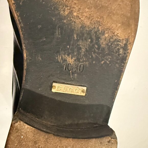 Gucci Men's Dress Square Toe Loafer Size 10.5 D - Picture 11 of 11